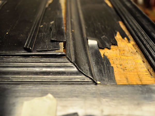 kunstkabinet tijdens restauratie